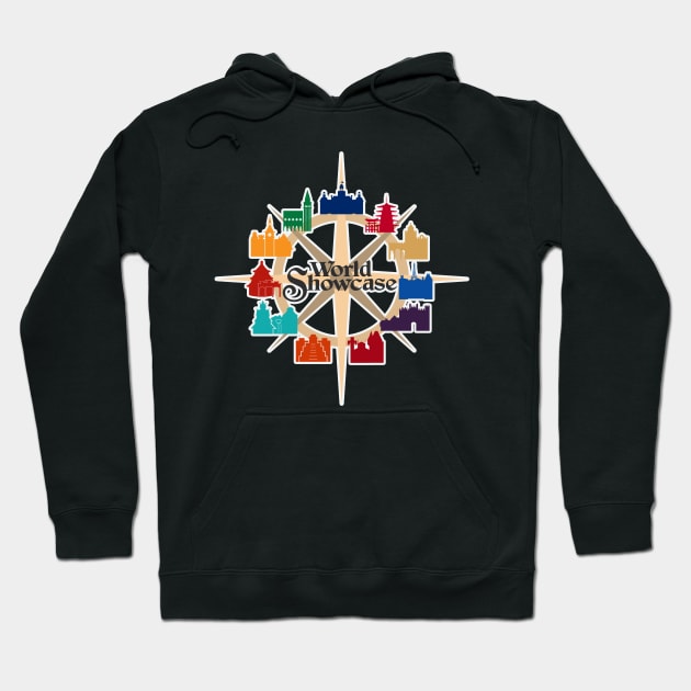 World Showcase Hoodie by Lunamis